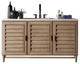 James Martin 620-V60S-WW-3AF Portland 60 Inch Vanity w/ Solid Surface Top