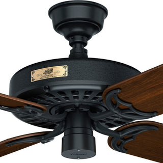 Hunter Fan Company 52" Outdoor Original Black Ceiling Fan