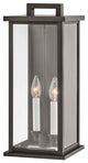 Hinkley Weymouth Outdoor Medium Wall Mount Lantern Oil Rubbed Bronze