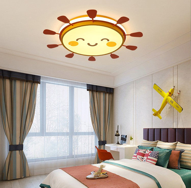 Crissier | Creative LED Smile Sun Ceiling Lamp for Kids room