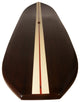 Paddle Board, Classic Cedarwood 11' handmade wooden boat, Black