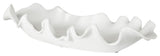 Uttermost Ruffled Feathers Modern White Bowl