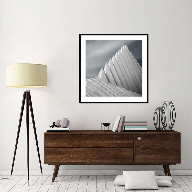 "Agtama" Framed Digital Print by Gilbert Claes, 44x44"