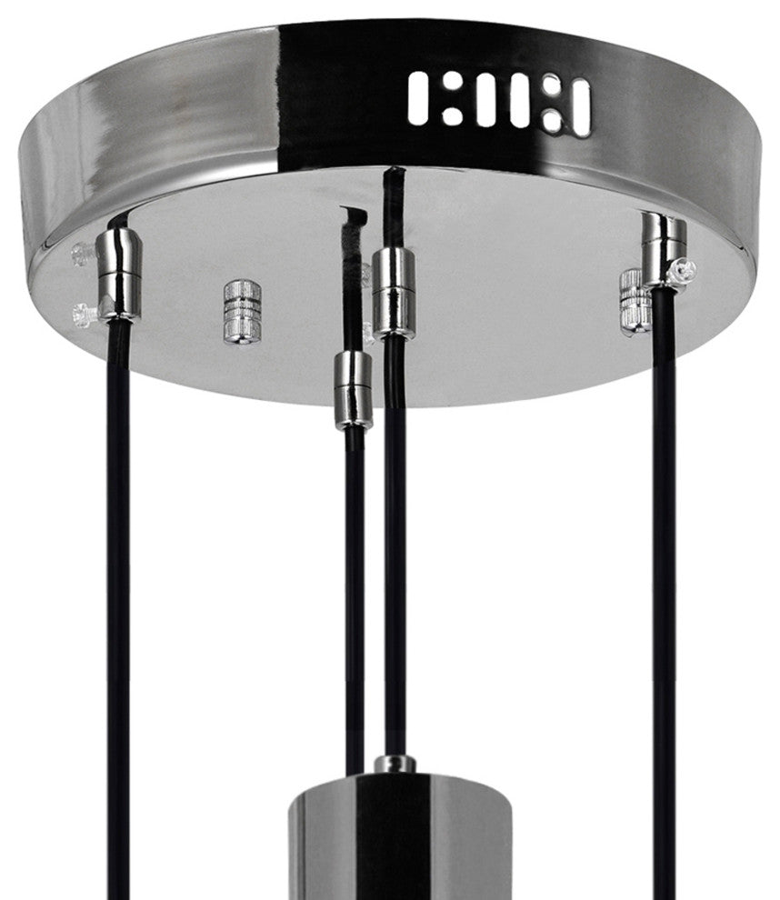Chime LED Pendant With Polished Nickel Finish