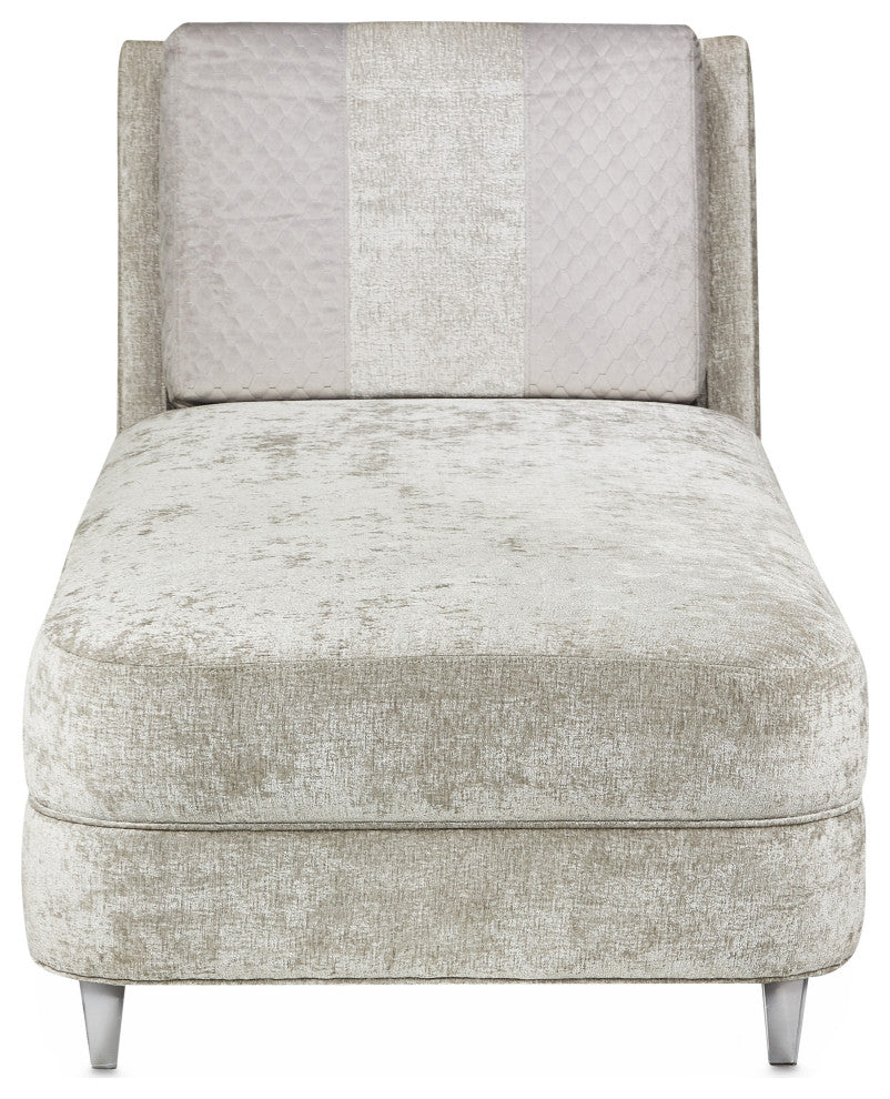 Lanna Armless Chaise - Storm/Silver Mist