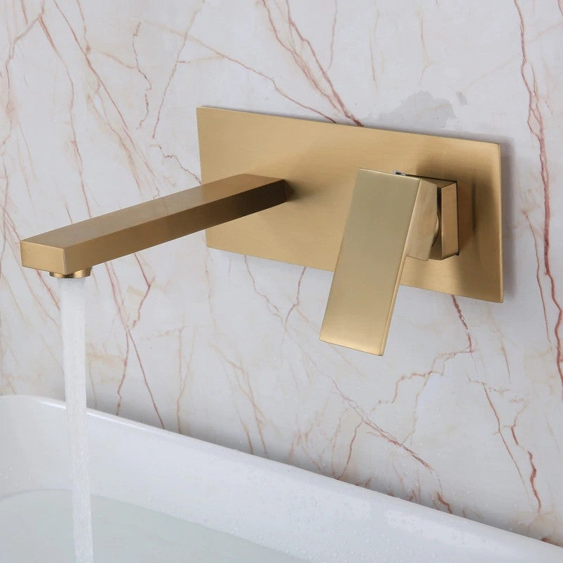 Fontana Auburn Wall Mount Hot and Cold Water Concealed Box Faucet