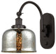 Bell Sconce, Oil Rubbed Bronze, Silver Plated Mercury, Silver Plated Mercury