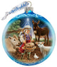 Little Drummer Boy Glass Ornament