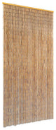 vidaXL Insect Door Curtain Bamboo 35.4"x86.6" Anti Mosquito Protector Screen