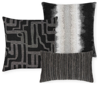 Noble Charcoal Indoor/Outdoor Performance Pillow, 20"x20"