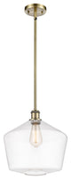 Innovations 516-1S-AB-G652-12-LED 1-Light Mini Pendant, Antique Brass