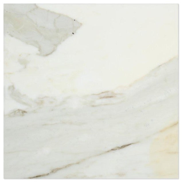 12 X 12 Calacatta Gold Marble Polished Field Tile