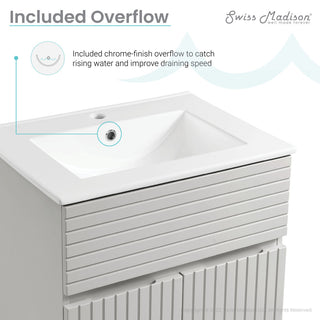 Bernay 24" Bathroom Vanity, Shell