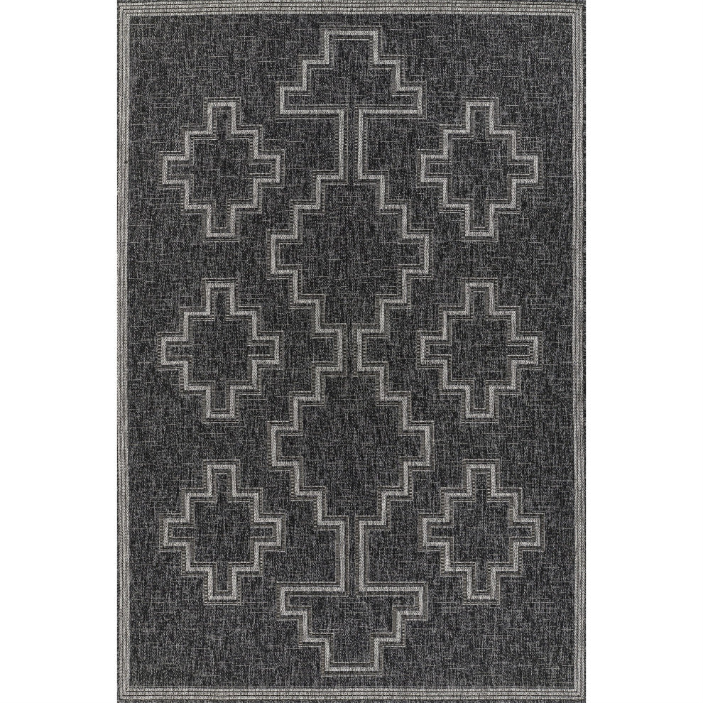 Momeni Hampton HAM-9 Rug, Black, 5'3"x7'