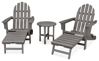 Cape Cod 3-Piece Ultimate Adirondack Set, Stepping Stone