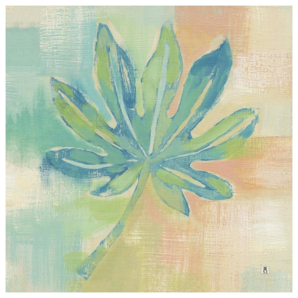 "Beach Cove Leaves IV" Digital Paper Print by Studio Mousseau, 38"x38"