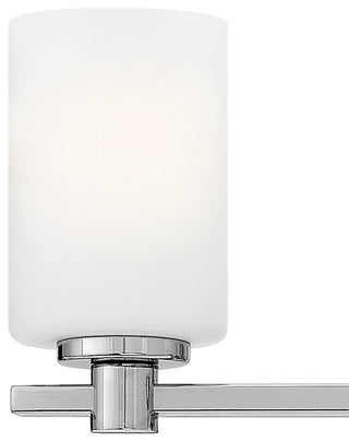 Hinkley Karlie Bathroom Vanity Light, Chrome, 3 Light