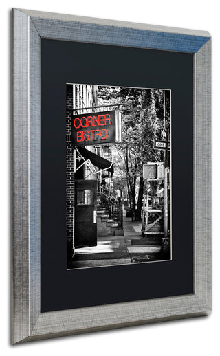 Philippe Hugonnard 'NYC Bistro' Matted Framed Art, 16x20
