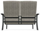 St. Catherine Deep Seat Outdoor Loveseat, Fresco Ash/Graphite