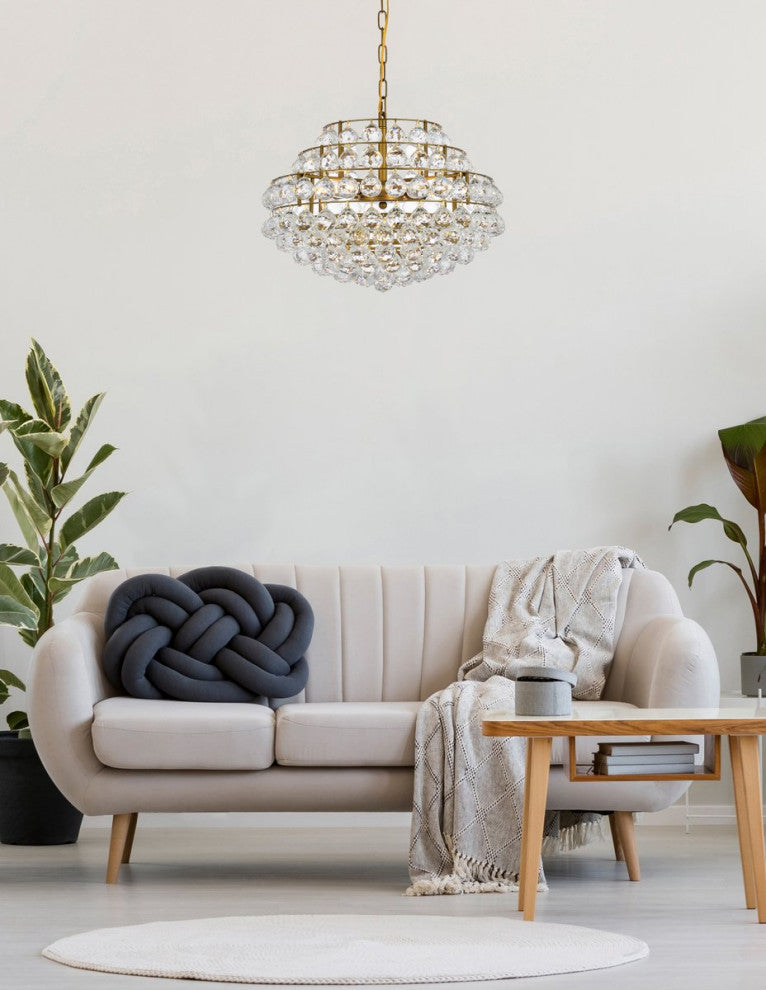 Seren 20" Pendant, Brass
