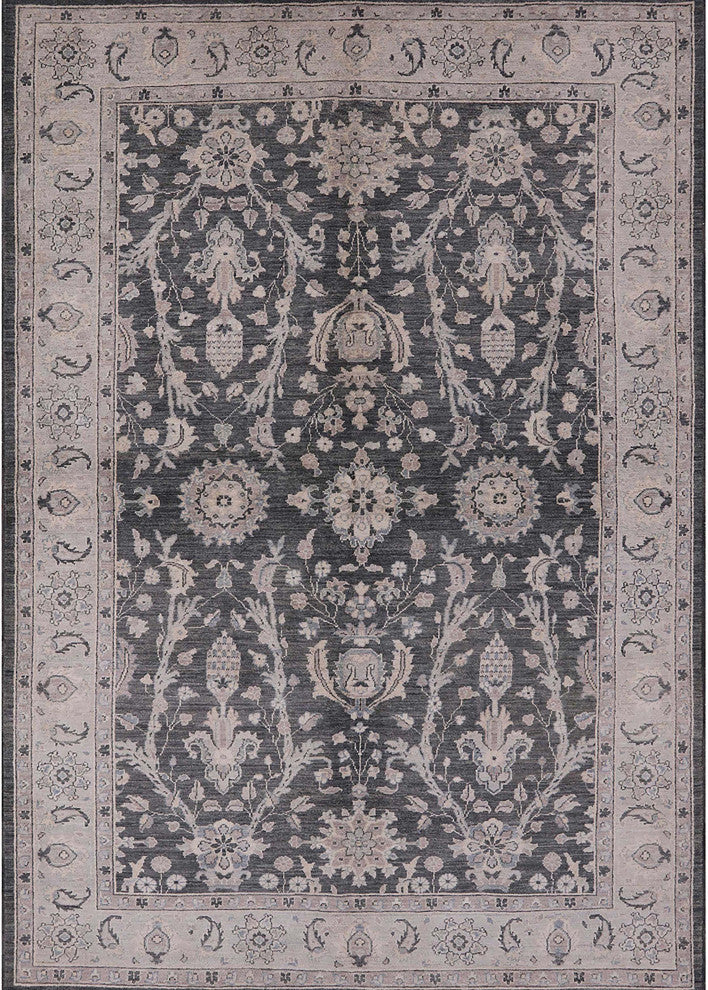 Ahgly Company Indoor Rectangle Mid-Century Modern Area Rugs, 8' x 12'