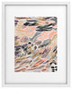 Marta Barragan Camarasa Pink Abstract Artistic Brushes Framed Art Print, 11x14"