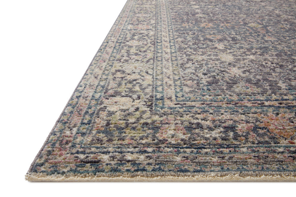 Jean Stoffer x Loloi Bradbury Midnight/ Multi 2'-6" x 10'-0" Runner Rug