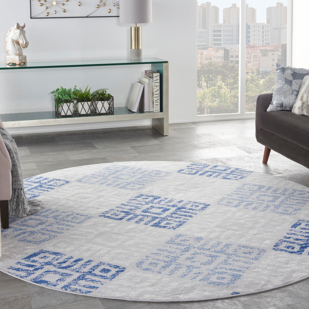 Nourison Home 8'xRound Whimsicle Area Rug