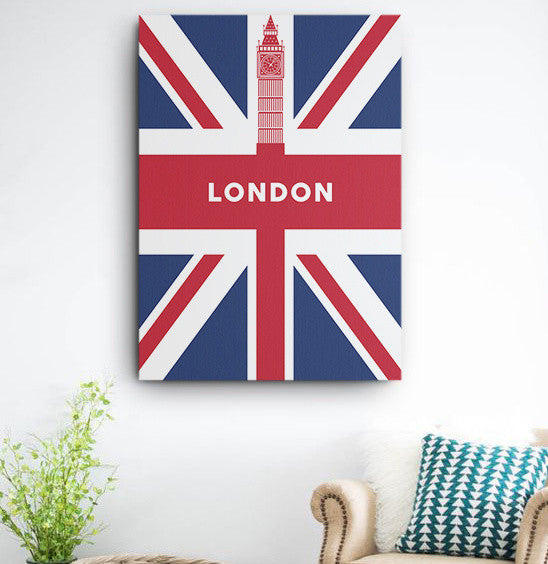 "See You Again, London" Canvas Art, 11"x16"