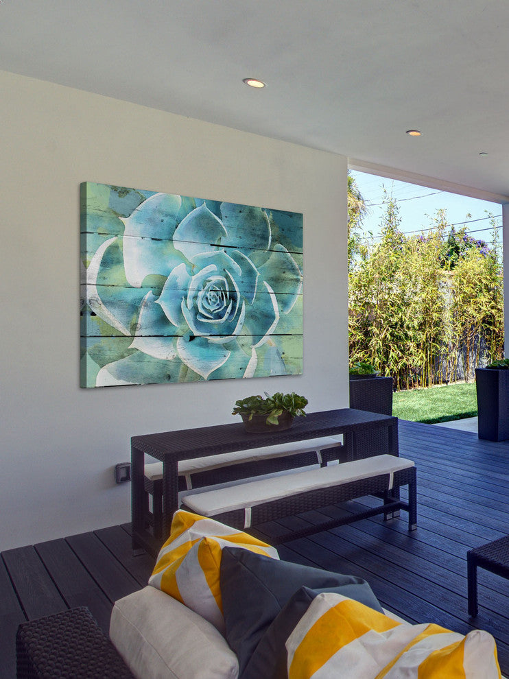 "Succulent Extravaganza" Painting Print on Canvas by Irena Orlov