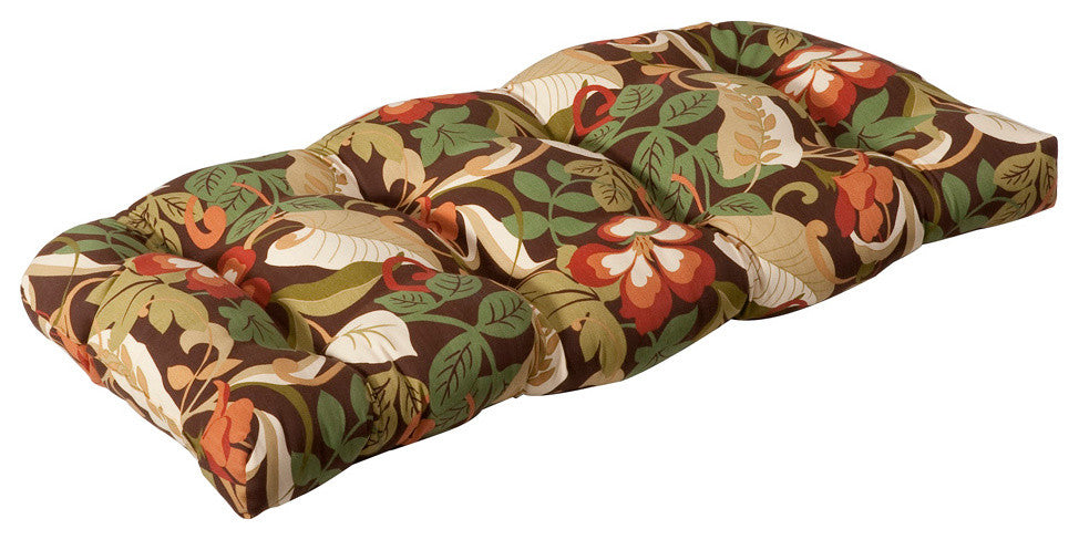 Coventry Brown Wicker Loveseat Cushion