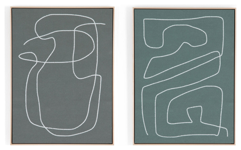 Line Abstract Set By Dan Hobday