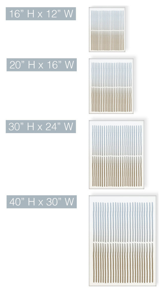 Abstract Neutral CLIV' Canvas Wall Art by ChiChi Decor, 40"x30"