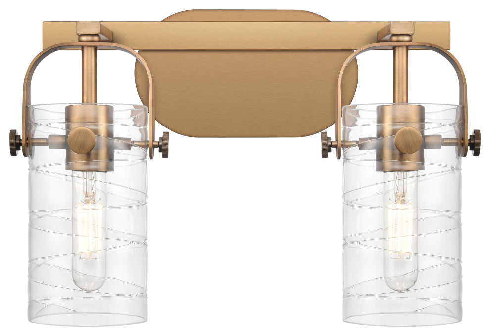 2 15" Bath Vanity-Light Brushed Brass