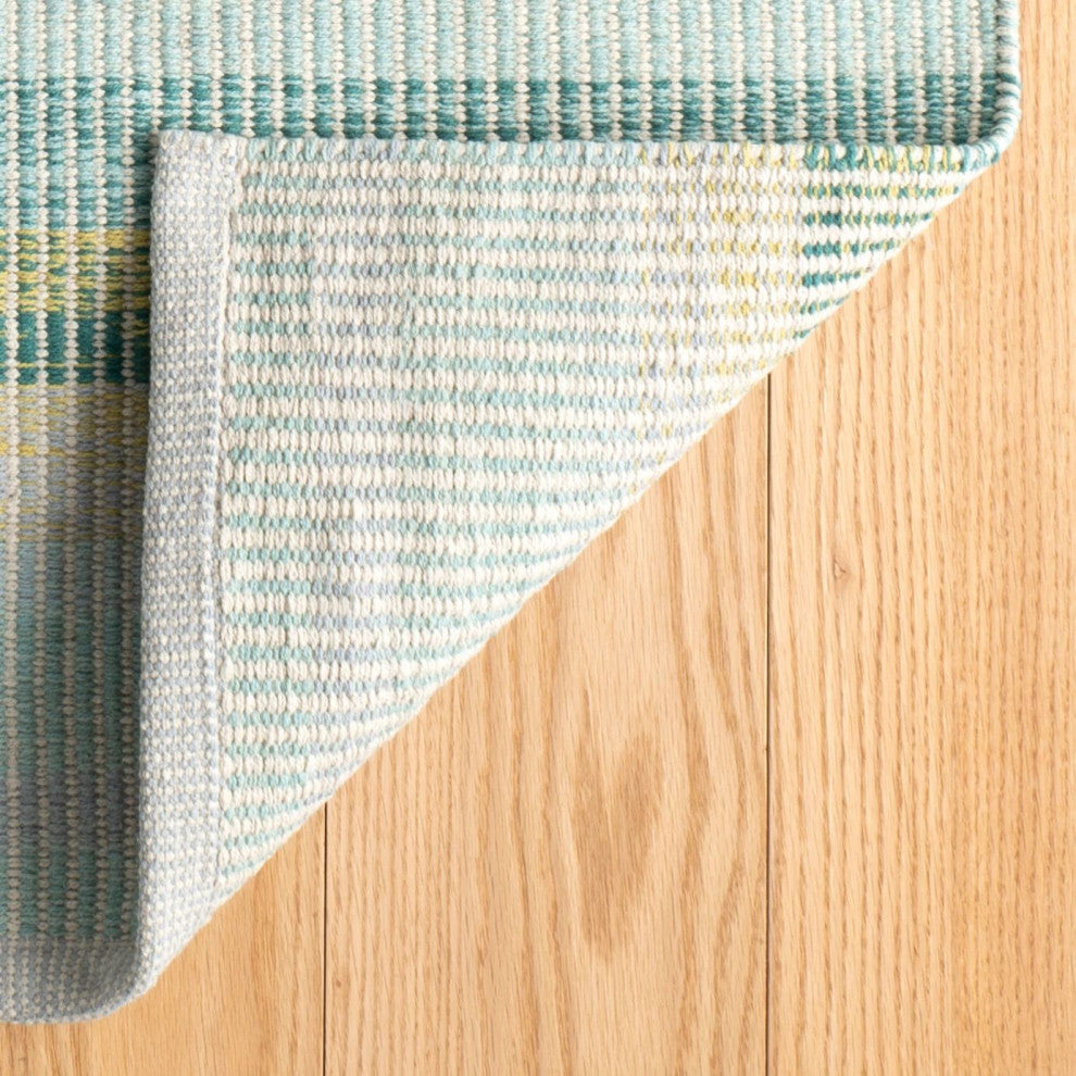 Dash & Albert Watercolor Horizon Handwoven Cotton Rug, Multi, 2' x 3'