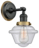 INNOVATIONS LIGHTING 203BK-BPBB-HRBB-G534 1 Light Mixed Metals Sconce