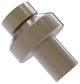 1" Cabinet Knob, Antique Pewter