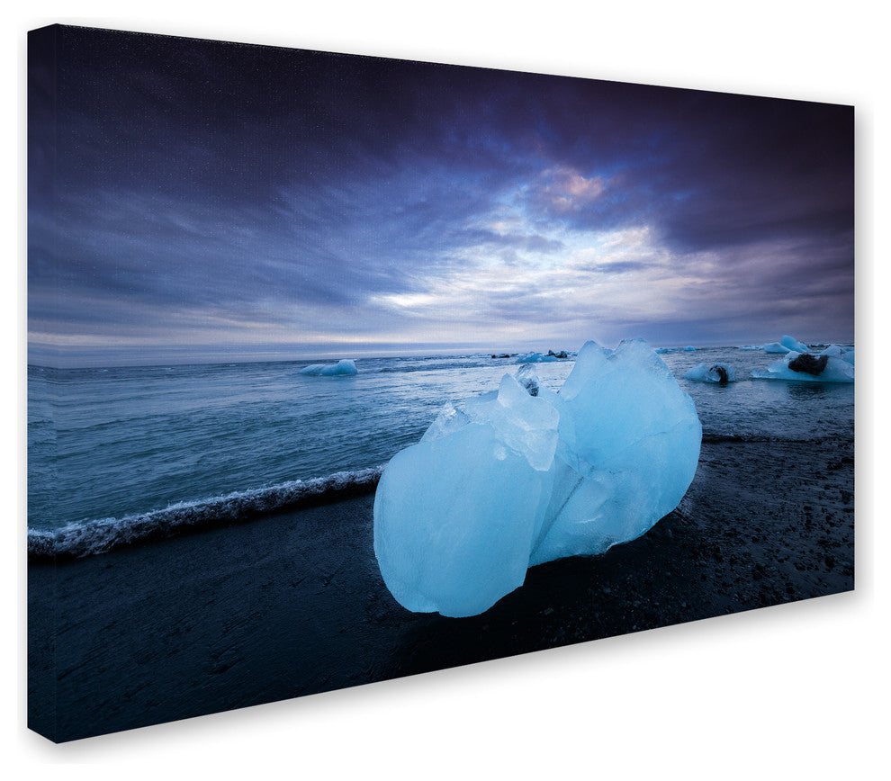 Philippe Sainte-Laudy 'Cold and Blue' Canvas Art