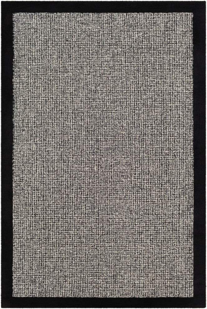 Surya Siena SNA-2303 5'x7'6" Rug, Black/Cream