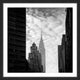 "Chrysler Building New York 2" Framed Painting Print, 32"x32"