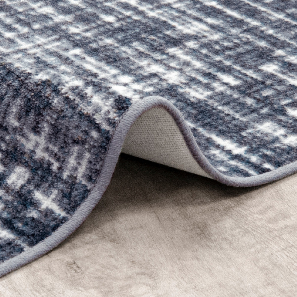 Past Tense 7'8" X 10'9" Area Rug, Color Smoke