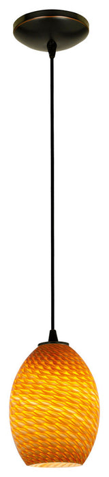 Access Lighting 28023-3C/AMBFB Brandy FireBird 1 Light LED - Oil Rubbed Bronze