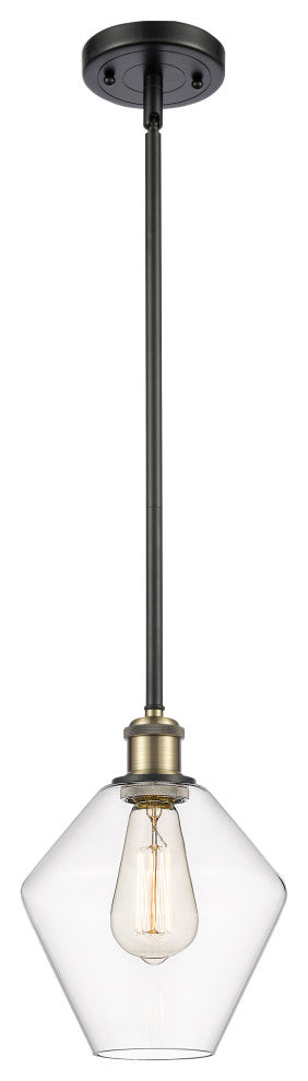 Innovations 516-1S-BAB-G652-8 1-Light Mini Pendant, Black Antique Brass