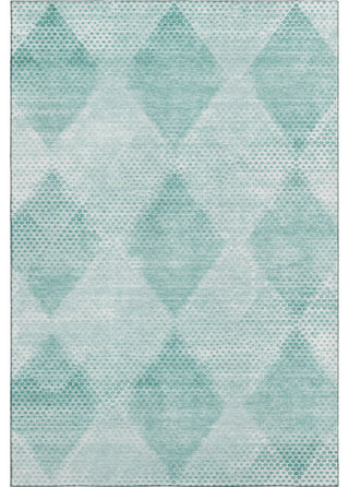 Premium Machine Washable Mayfield AMF539 Teal 9' x 12' Rug