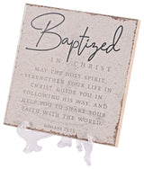 Tabletop Tile Baptized In Christ 6x6