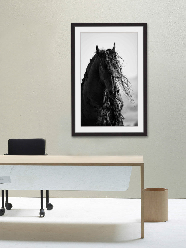 "Dragon Horse" Framed Painting Print, 20x30