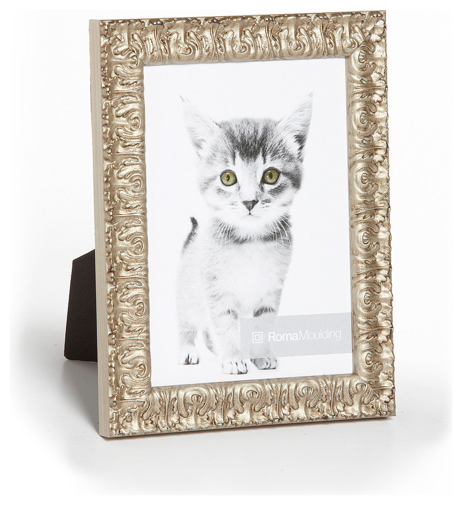 Ruvo, 1", White, Silver, 5x7