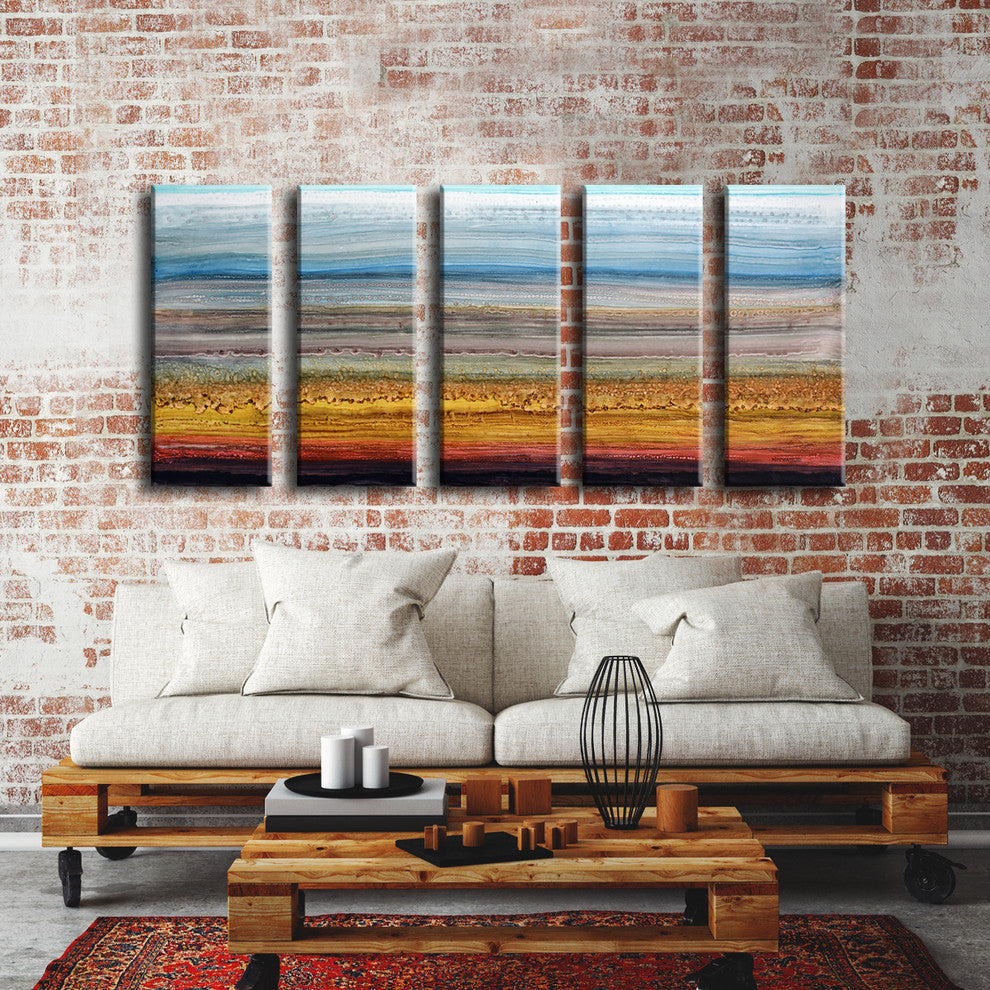 Heaven and Earth by Norman Wyatt Jr. 5-Piece Wrapped Canvas Set