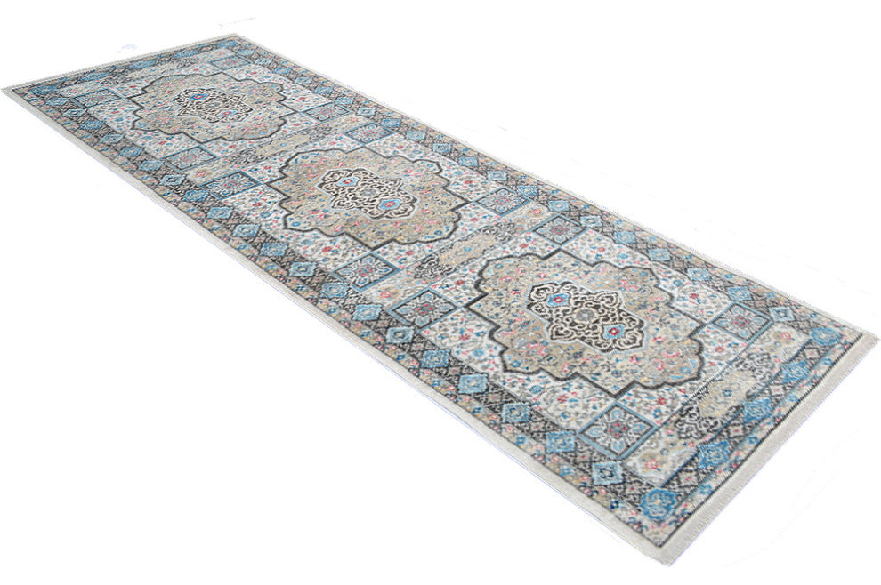 MACHINE MADE POLYESTER AREA RUGS  -Multicolor, Oriental ,Rugs for Living Room
