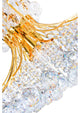 Princess 8 Light Down Chandelier With Gold Finish